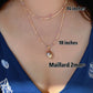 Natural Rice pearl 2-3mm Minimalist Maillard Color Rice Pearl chocker Necklace