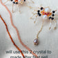Limited edition Halloween Statement  Freshwater Pearl Spider Earrings Handmade Baroque Pearl Spider Dangle Gothic Asymmetrical Earrings