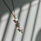 Baroque Star Pearl Necklace Celestial Dainty Choker Jewelry