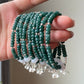 Natural Blue Water Jadeite Harmonizing Jade Bracelet | Natural Healing & Balance Gemstone | Serene Beauty Accessory