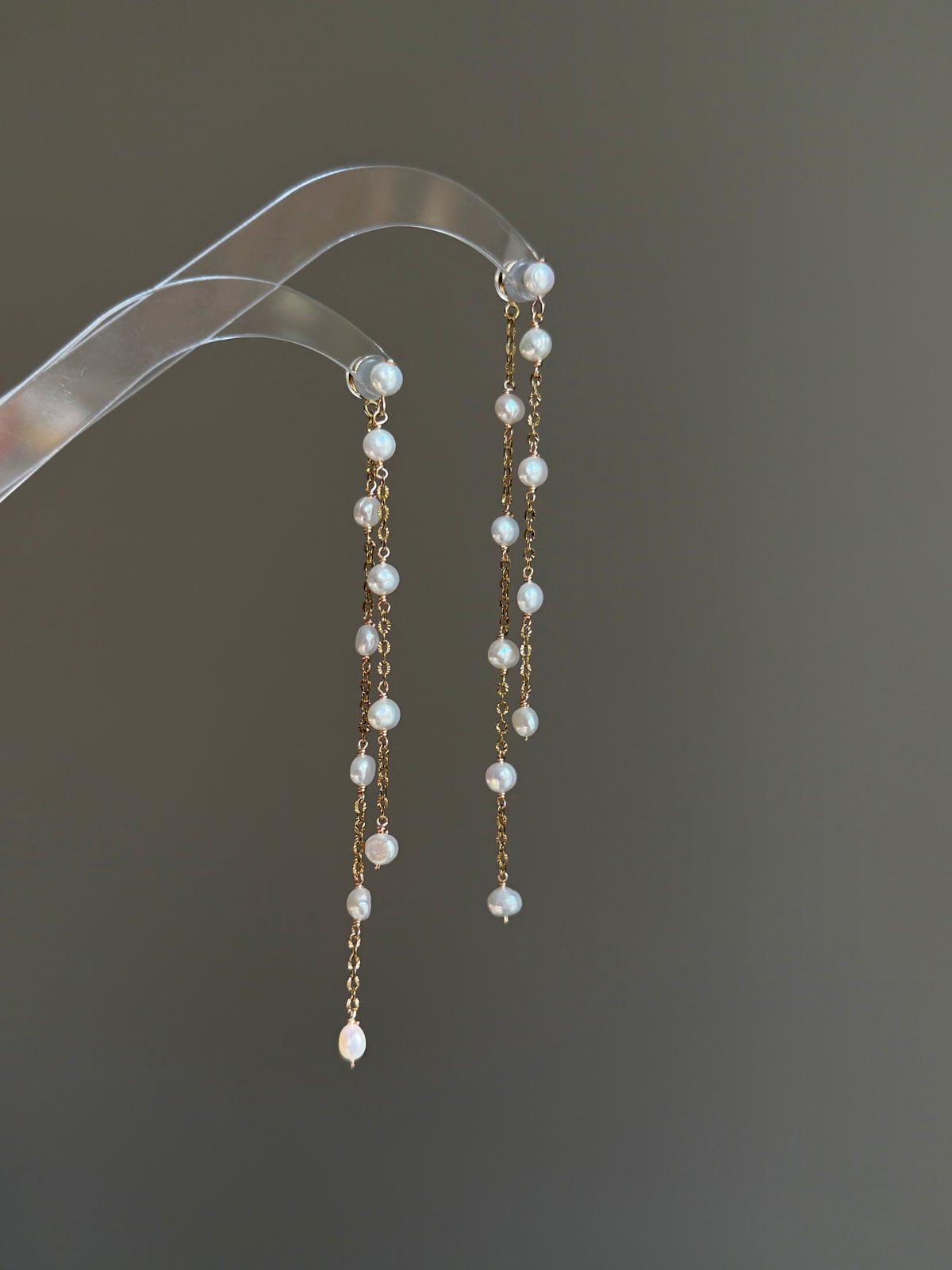Celeste Convertible baroque Pearl Tassel Earrings