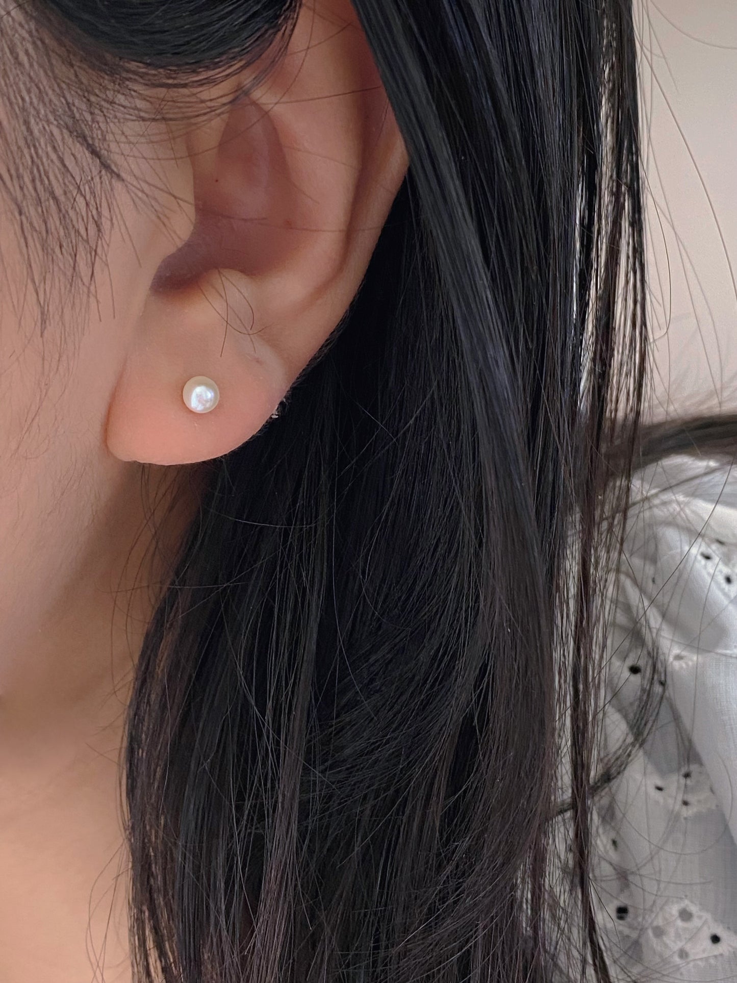 Timeless Jumbo Pearl Stud Earrings – 13mm+ Freshwater Statement Studs