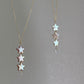 Baroque Star Pearl Necklace Celestial Dainty Choker Jewelry