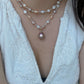 Multicolor Baroque Pearl Long Necklace Convertible Layering Necklace Natural Freshwater Pearls Handmade multiple use necklace gift for her
