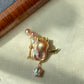 Balloon Pearl Necklace – Handmade Baroque Pearl Devil or Santa Statement Jewelry