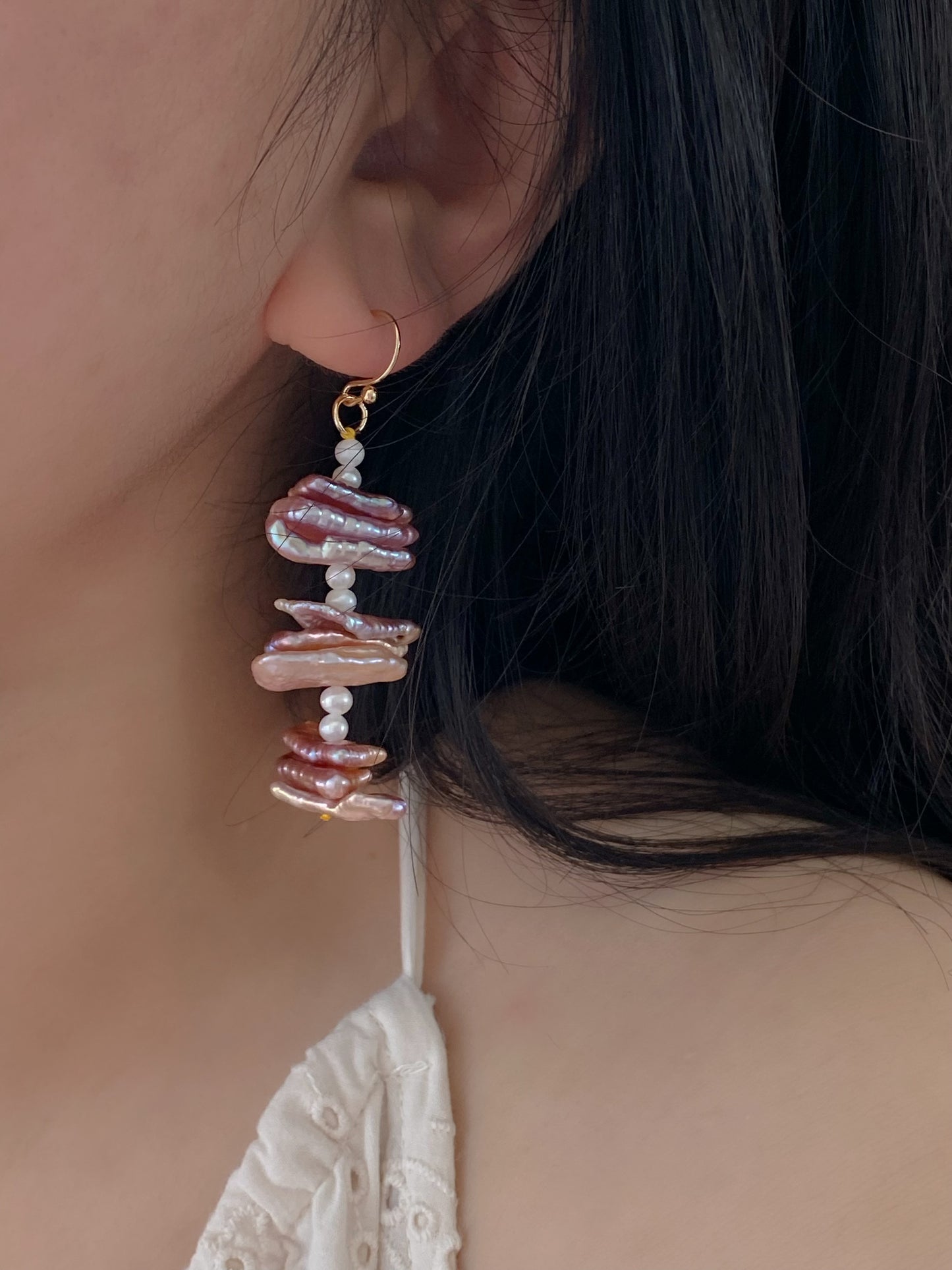 Aurora Hook Dangle Earrings