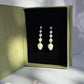 Graduated Baroque Pearl Statement Earrings -ASTRA