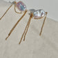 ASTRAEA Baroque Rectangle Pearl Tassel Earrings