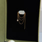 Aurelia Draped Pearl Brooch