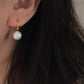 Jumbo Freshwater pearls  High heel dangle Timeless earring christmas gift for her  anniversary gift statement earring