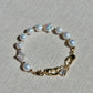 ÉTOILUNE Rainbow Luster Baroque Pearl Bracelet