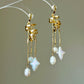 Castle in the Sky Pearl Earrings | Ethereal Celestial Jewelry –Jinger Crafting