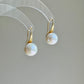Jumbo Freshwater pearls  High heel dangle Timeless earring christmas gift for her  anniversary gift statement earring