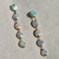 LUNA Moonfall baroque Coin Pearl Earrings