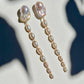 Graduated Baroque Pearl Cascade Earrings – AZALEA