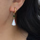 Baroque Pearl Watermelon Hoop Earrings Fruit Summer Jewelry