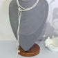 Baroque Pearl Lariat Backdrop Necklace – Versatile Multi-Way Styling