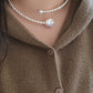 Starry Love Baroque Pearl adjustable Choker - Elegant Long-Distance Romance Jewelry