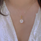 Unique Handmade Baroque Pearl Fried Egg Pendant – Removable Universal Charm for Necklace