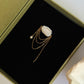 Aurelia Draped Pearl Brooch