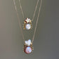 Celestial Crab Pearl Pendant – Gold Crab Baroque Pearl Necklace, Ocean Lover Gift, Cancer Zodiac Jewelry, Handmade unique star Necklace