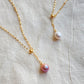 Minimalist Adjustable Lariat Necklace 18K Gold S925 Silver Water Ripple Chain, Dainty Elegant Wedding Jewelry Bridesmaid Gift for her