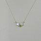 Dainty Celestial Baroque Pearl Star Choker Necklace,Custom Birthstone Pearl Necklack