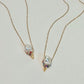 Baroque Pearl Ice Cream Cone Pendant Necklace Whimsical Jewelry