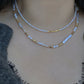 Natural freshwater baroque stick pearl,biwa pearl everyday use necklace,gift for her,christmas gift