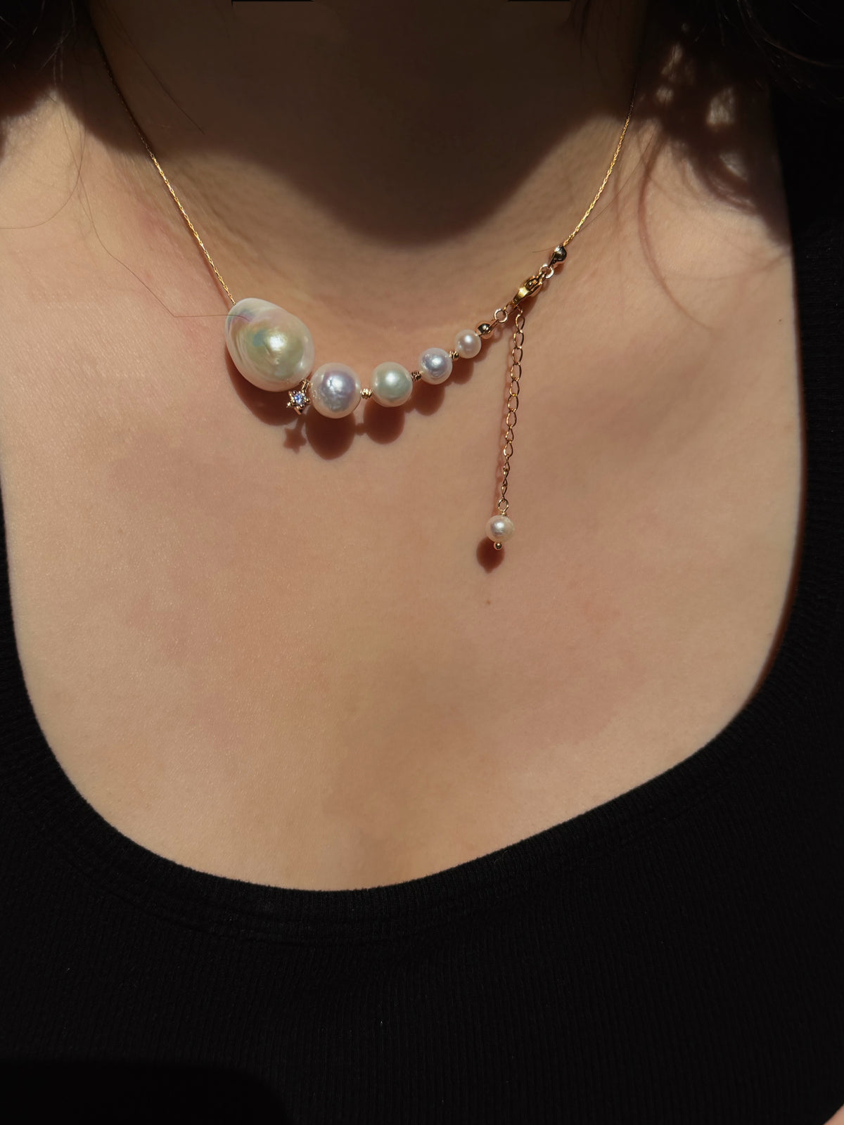 Remedy Graduated Baroque Pearl Necklace