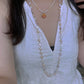 Multicolor Baroque Pearl Long Necklace Convertible Layering Necklace Natural Freshwater Pearls Handmade multiple use necklace gift for her
