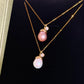 Acorn & Dewdrop Necklace | Luxury Baroque Pearl & Gold Jewelry
