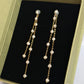 Celeste Convertible baroque Pearl Tassel Earrings
