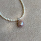 Elegant Dainty Natural freshwater baroque pearl pendant necklace custom made pendant choker necklace birthday gift for her anniversary gift