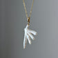 Fairycore Fallen Angel Wing Pearl Necklace