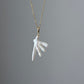 Fairycore Fallen Angel Wing Pearl Necklace