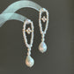 Odette Lucky Clover Pearl Earrings