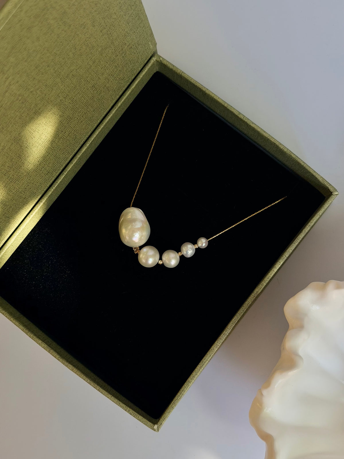 Remedy Graduated Baroque Pearl Necklace