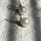 Jumbo Freshwater pearls  High heel dangle Timeless earring christmas gift for her  anniversary gift statement earring