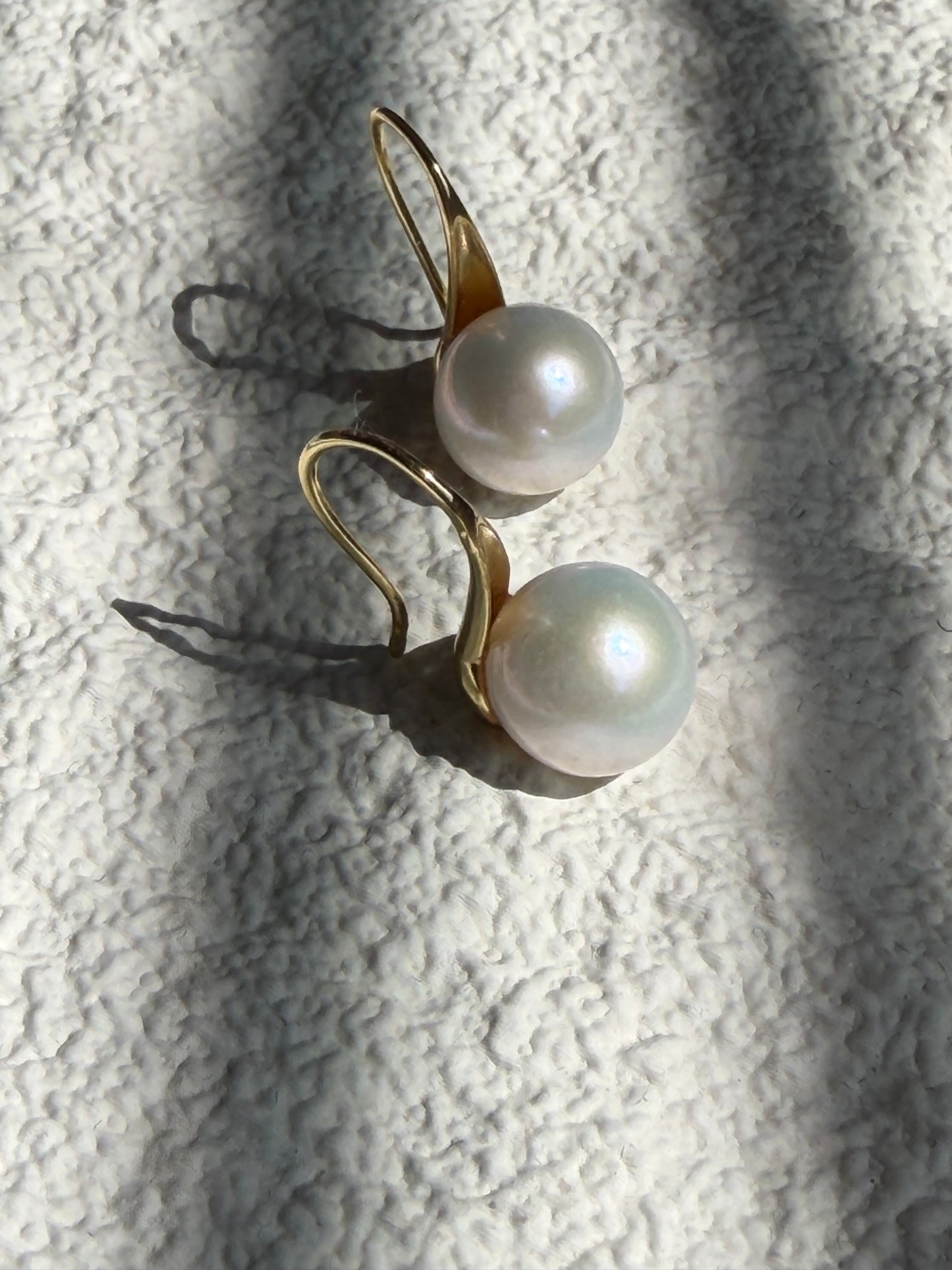 Jumbo Freshwater pearls  High heel dangle Timeless earring christmas gift for her  anniversary gift statement earring