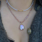 Spring exclusives Handmade Minimalist tiny colorful petal pearl dainty chocker necklace with removal pendant gift for her  anniversary gift