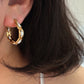 Heirloomn Hoop | Keshi Pearl Chain Earrings