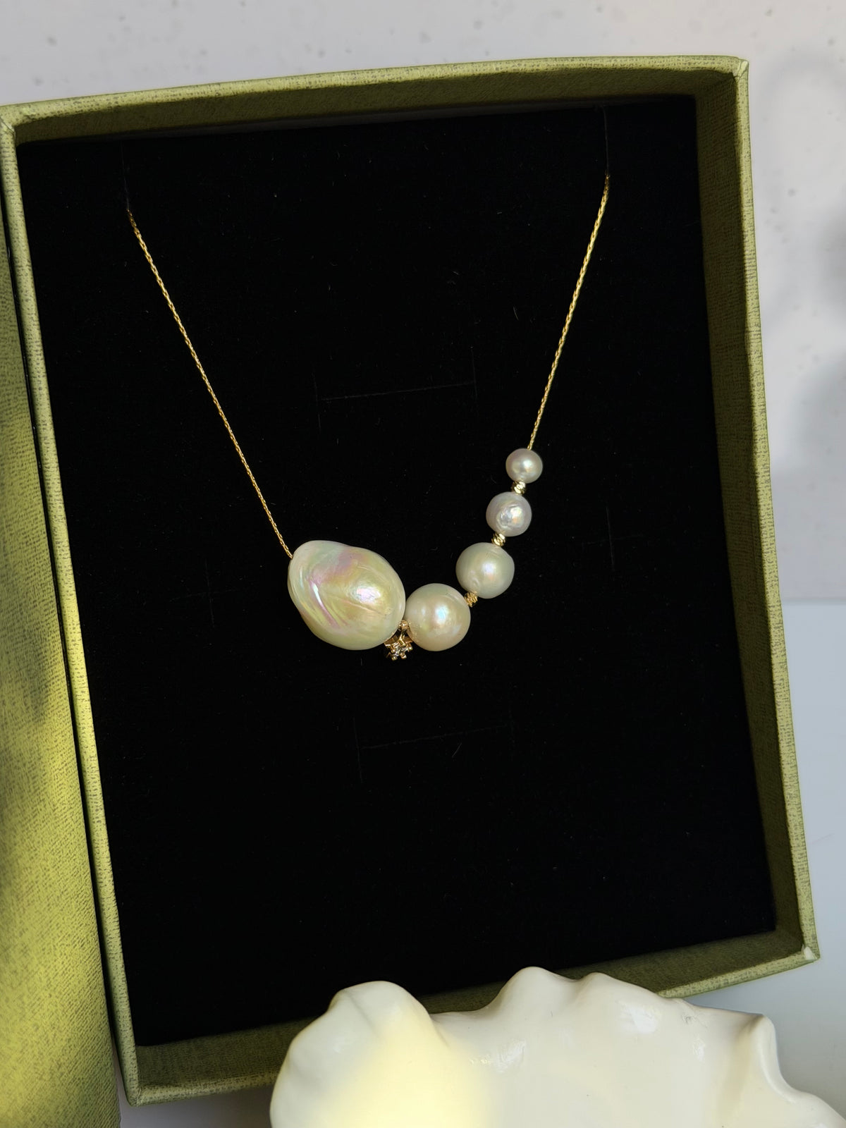 Remedy Graduated Baroque Pearl Necklace