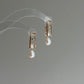 ORBITA Moving Freshwater Pearl Earrings in 14K Gold Filled
