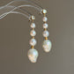 Graduated Baroque Pearl Statement Earrings -ASTRA