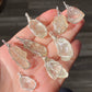 Natural Libyan Gold Tektite/Libyan Desert Glass Raw rock high energy wire pendant-