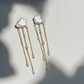 Lola Cloud & Raindrop baroque pearl dangle earring