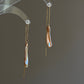 Raine Aurora | Biwa Pearl Threader Earrings