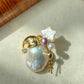 Balloon Pearl Necklace – Handmade Baroque Pearl Devil or Santa Statement Jewelry