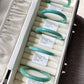 Amazonite Crystal Bracelet bangle with Natural Sparkles – Anxiety Relief, Confidence Boost, Healing Stone Jewelry